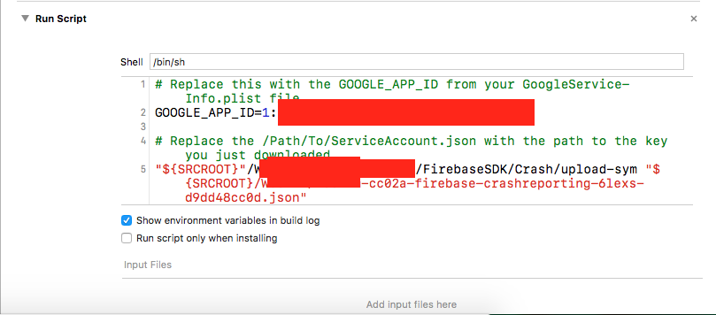 FirebaseCrash 999+ warnings when submitting to iOS App Store · Issue ...
