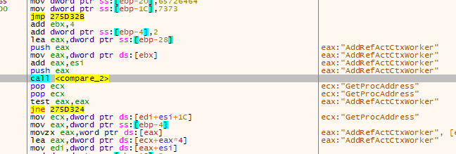 Locate GetProcAddress and LoadLibrary