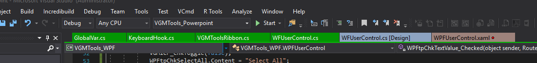 Need Multiline Tab in Visual Studio while working with many tabs ...