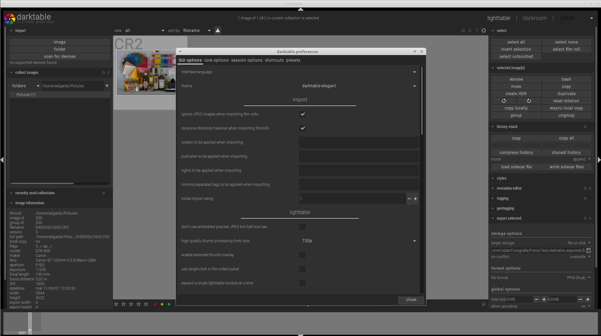 New GUI Issue · Issue #2418 · darktable-org/darktable · GitHub
