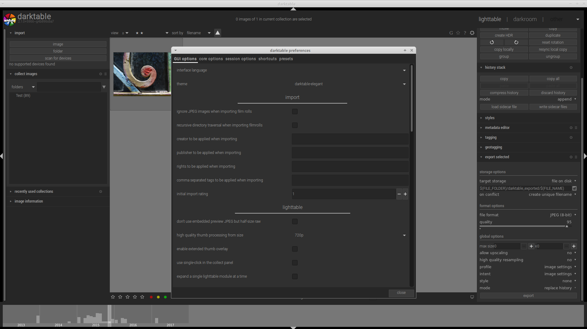 New GUI Issue · Issue #2418 · darktable-org/darktable · GitHub