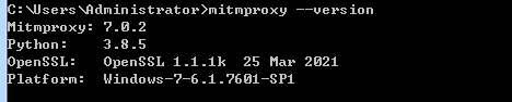 start up mitmproxy error · Issue #4753 · mitmproxy/mitmproxy · GitHub