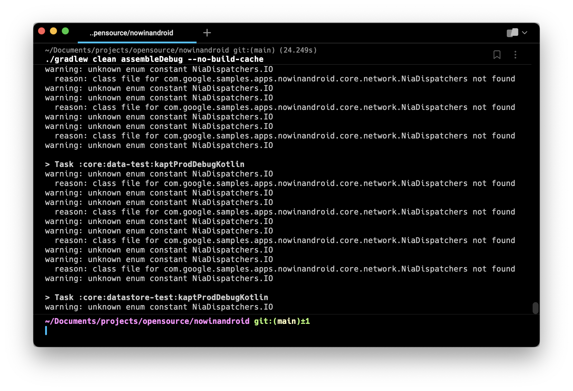 Long running Gradle command output is cut off · Issue 2556