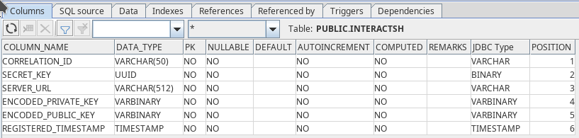 zap-permanent-db-sql-workbench-interactsh-column-definitions