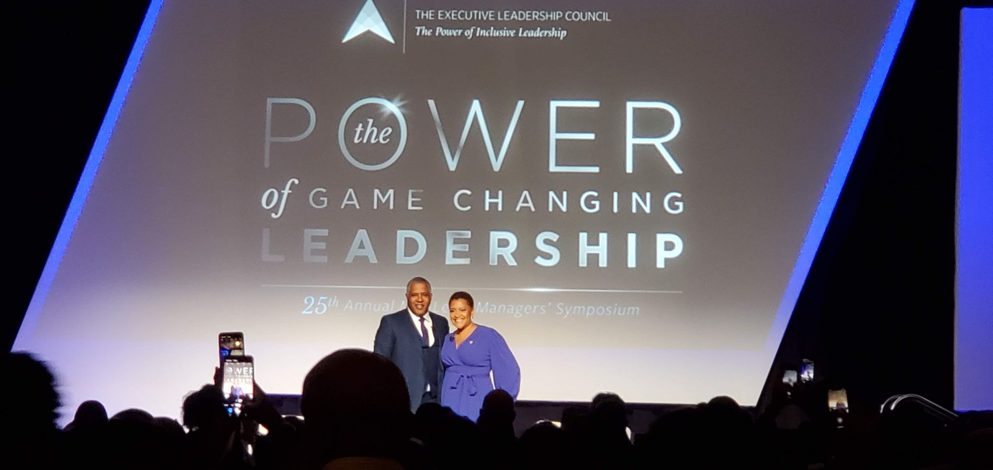 Robert F. Smith speaking at the symposium