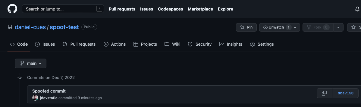 Security bug - How anyone can write to the repository on behalf of any ...