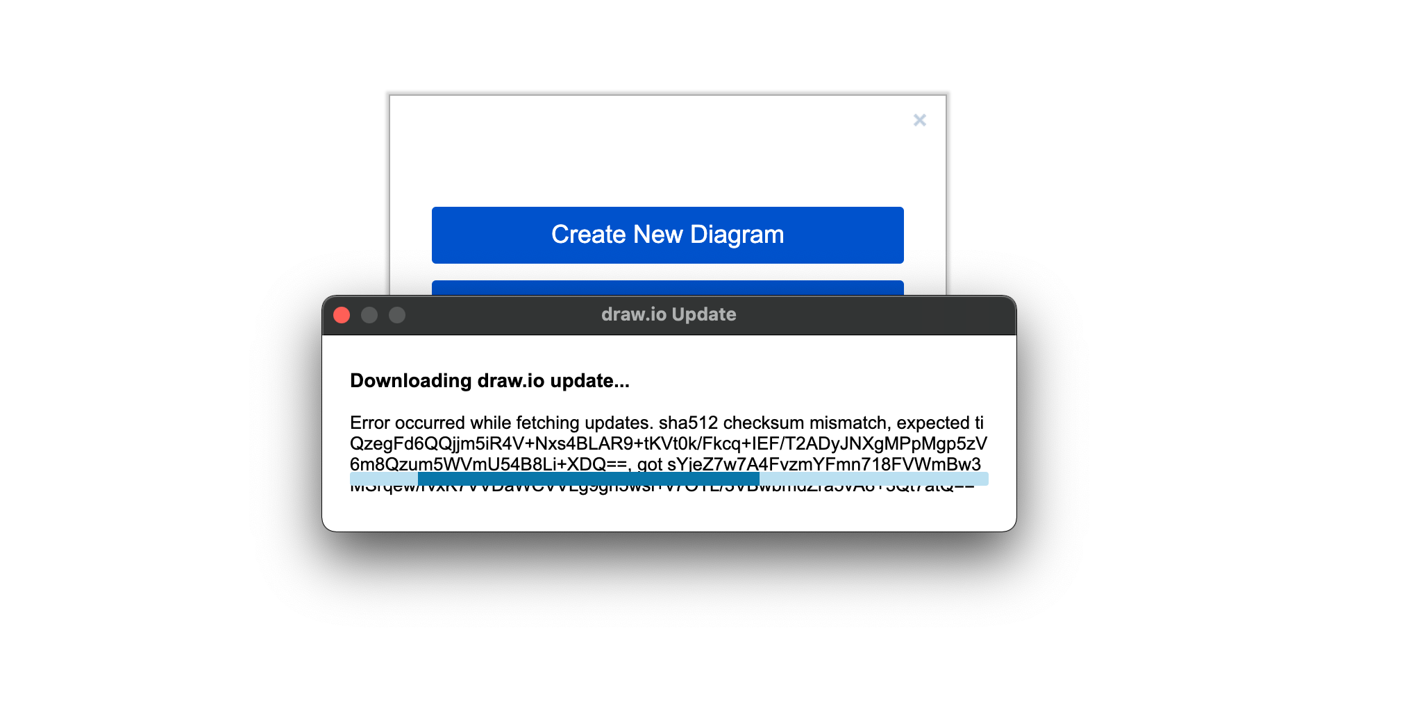 Cheksum and Update Problem · Issue #729 · jgraph/drawio-desktop · GitHub