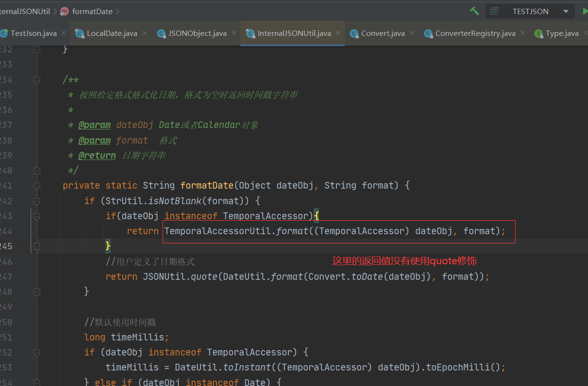 含有LocalDate LocalDateTime 类型的对象， 转jsonString 时的异常 · Issue 1289