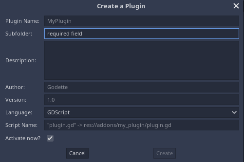 Prohibit creating a plugin without specifying a subfolder · Issue #2090 ...