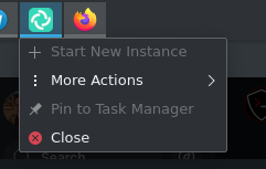 unable to pin to taskbar