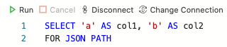 Parse Error when executing FOR JSON · Issue #17056 · microsoft ...