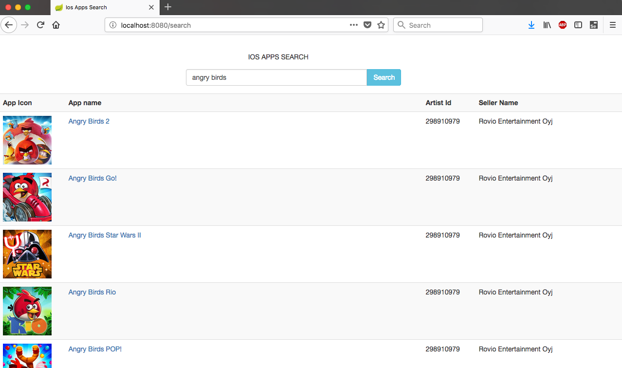 GitHub - CV-Hrudayanath/IOS-App-Search: Search IOS Apps