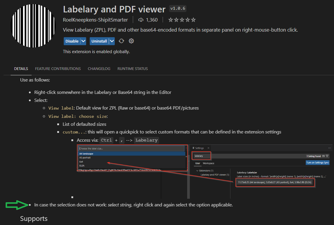View label opens empty view with exception · Issue 5 · roelkneepkens