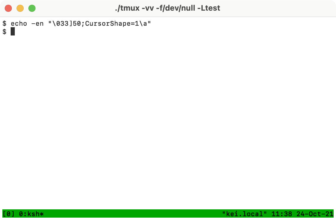 Add support to set cursor style via OSC 50 by afh · Pull Request #2950 ...