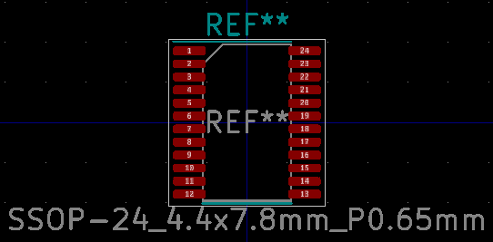 Create SSOP-24_4.4x7.8mm_P0.65mm (!1432) · Merge requests · KiCad ...