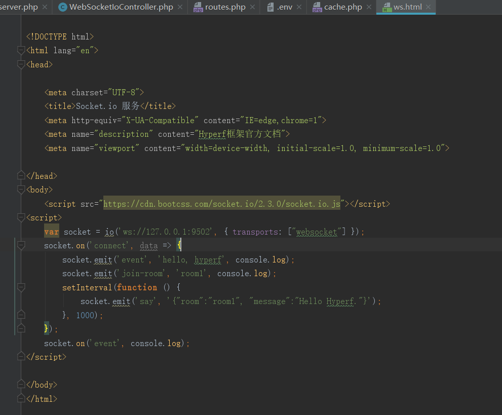 [QUESTION] Socket.io 服务 · Issue #3275 · hyperf/hyperf · GitHub