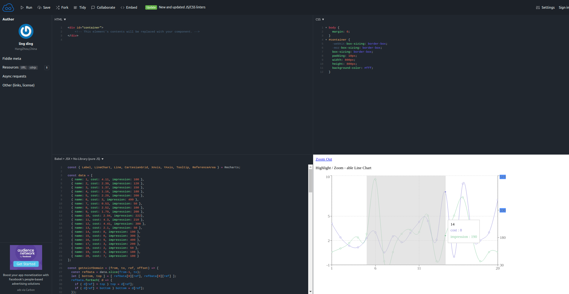 Dynamic ReferenceArea highlights Axis labels as well · Issue #1853 ...