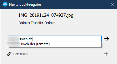 Direct mail to an external address · Issue #2529 · nextcloud/desktop ...