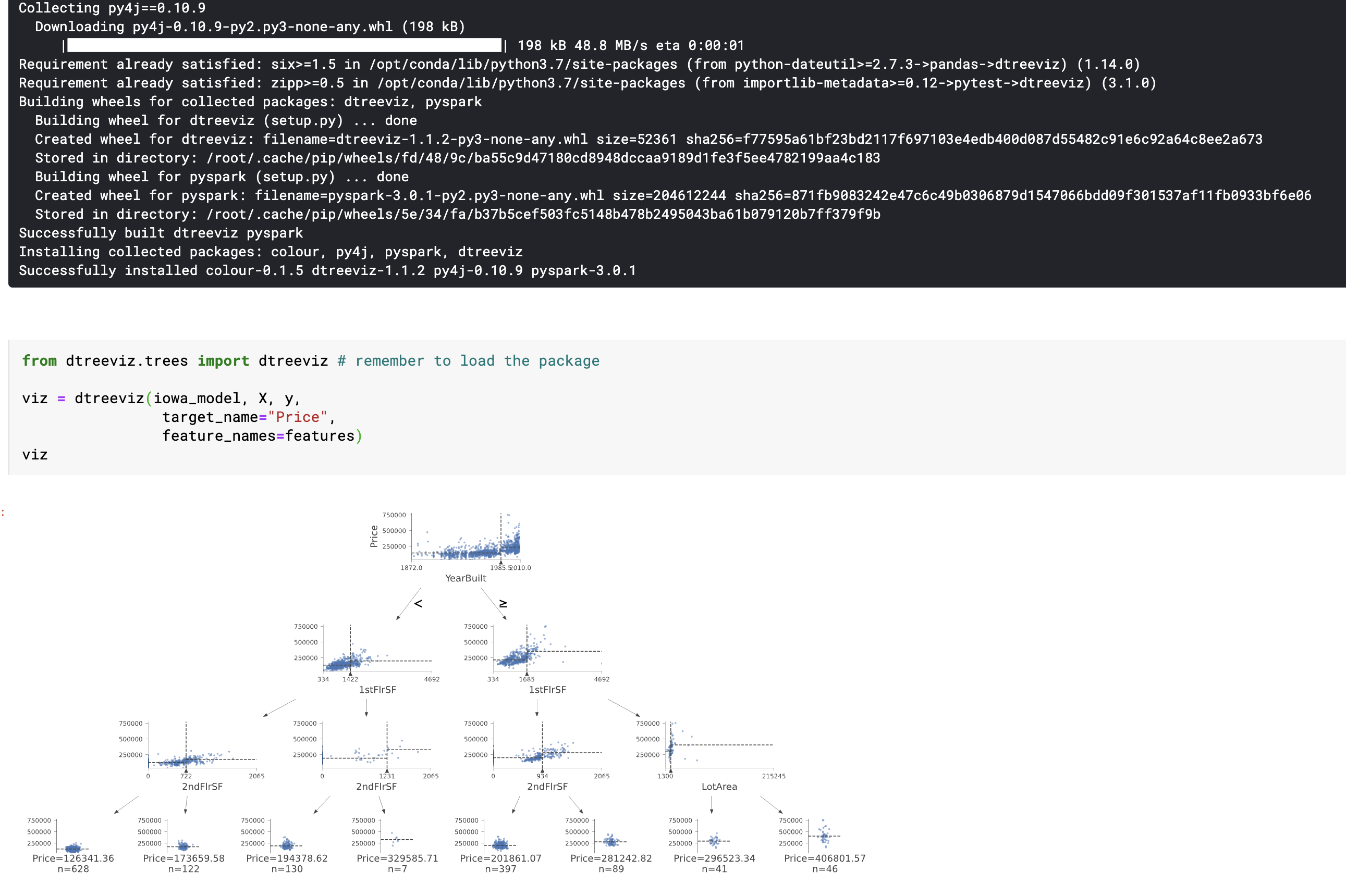 !pip install dtreeviz fails on Kaggle notebook · Issue #108 · parrt ...