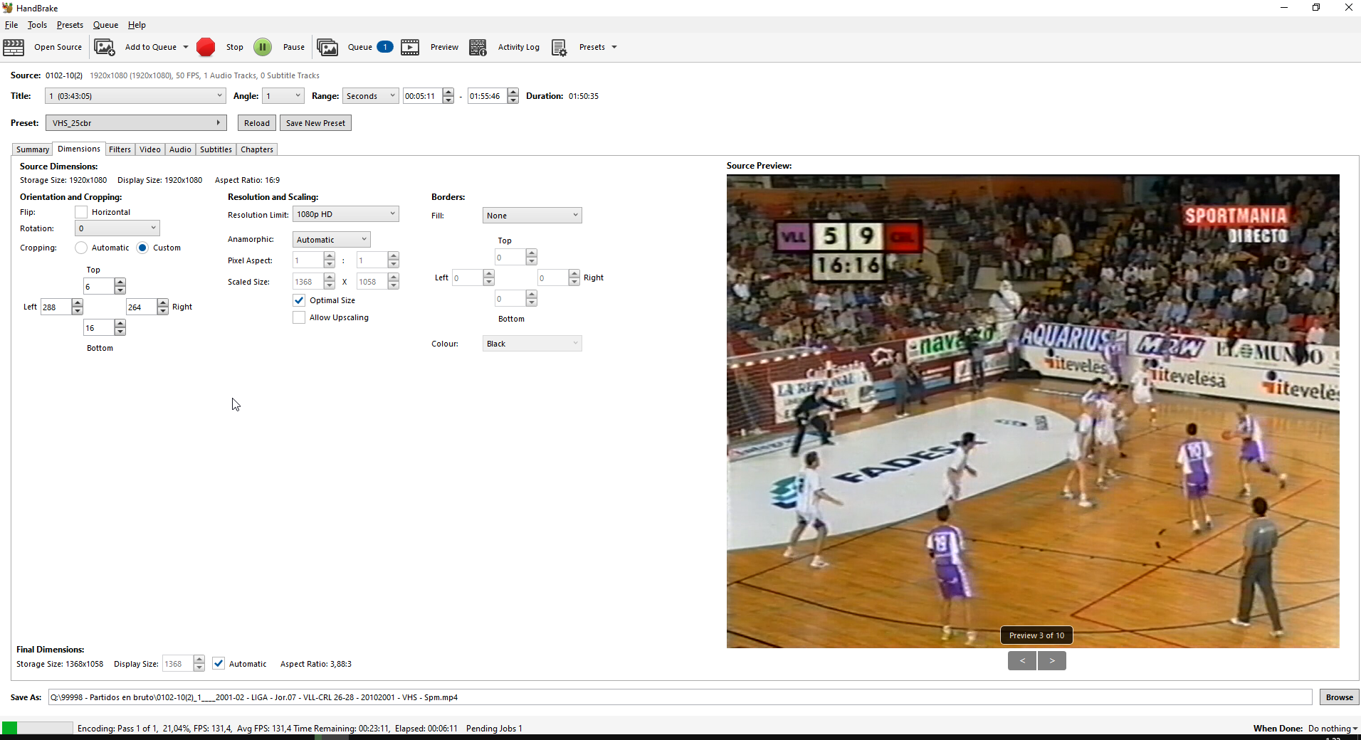 Add a preview to the Dimensions tab to see how much are you cropping