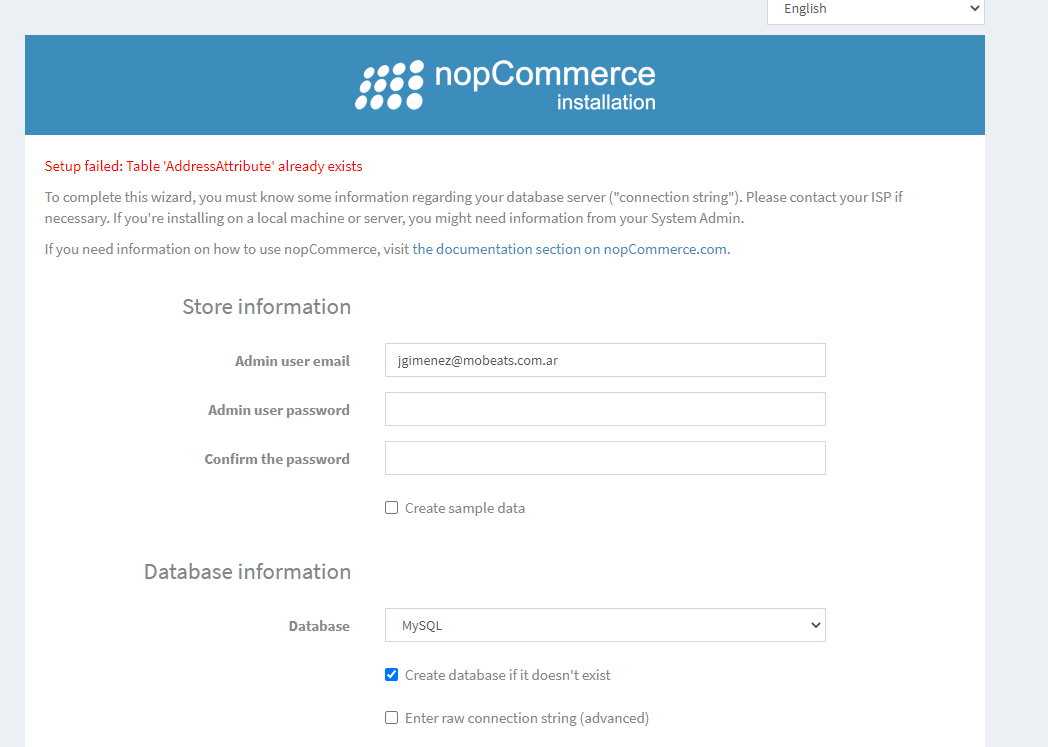 Error on Install Docker Latest Version with MySql · Issue #5354 ...