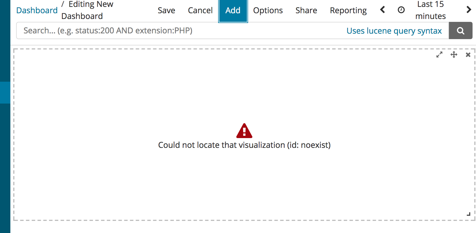 Invalid visualization errors not showing up on dashboard · Issue #14201 ...