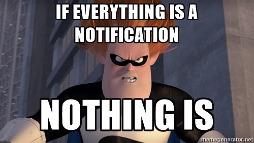 notification