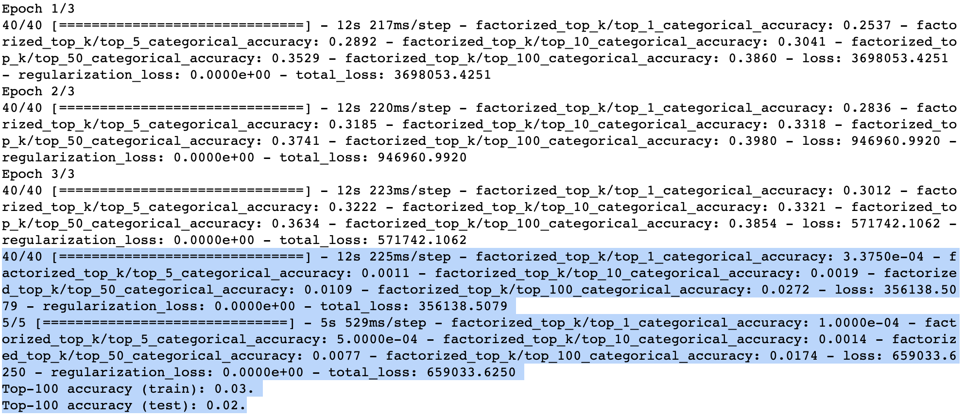 [Question] Understanding Train/Test Outputs · Issue #652 · tensorflow ...