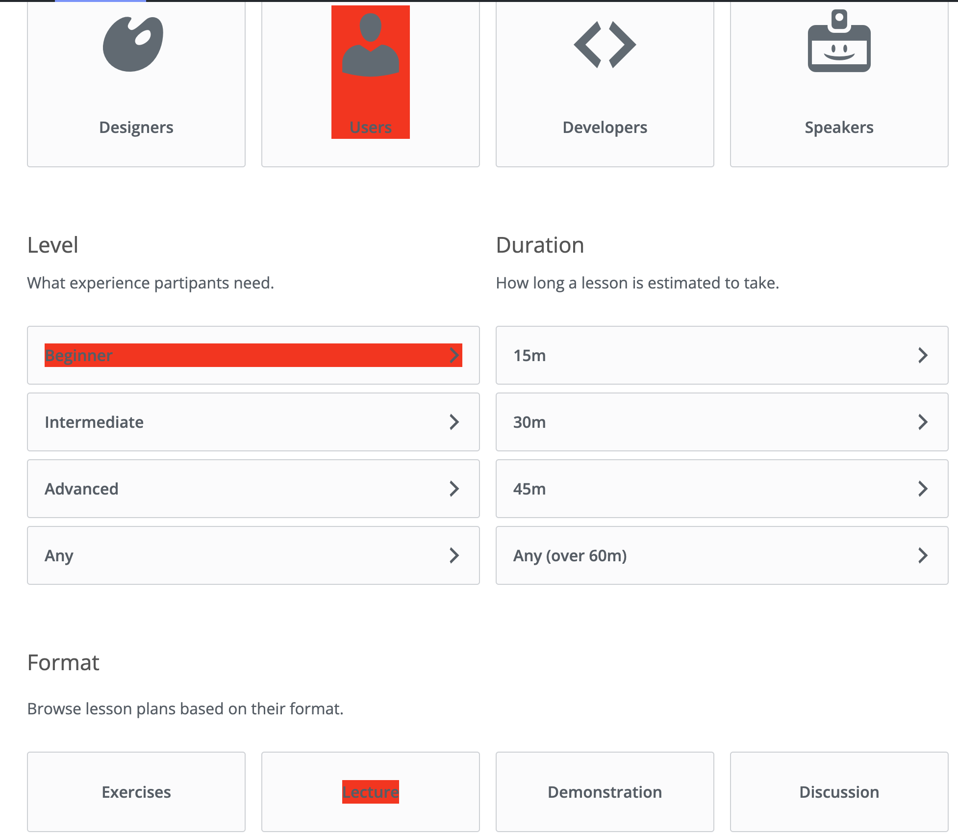Accessibility improvements on Lesson Plan landing page · Issue #944 ...