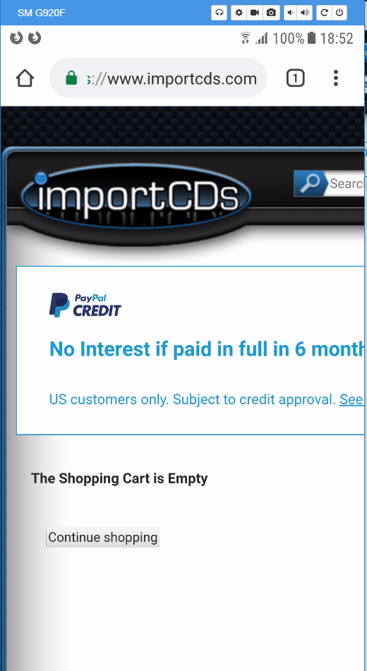 Www Importcds Design Is Broken Issue 23370 Webcompat Web Www Importcds Design Is Broken Issue 23370 Webcompat Web
