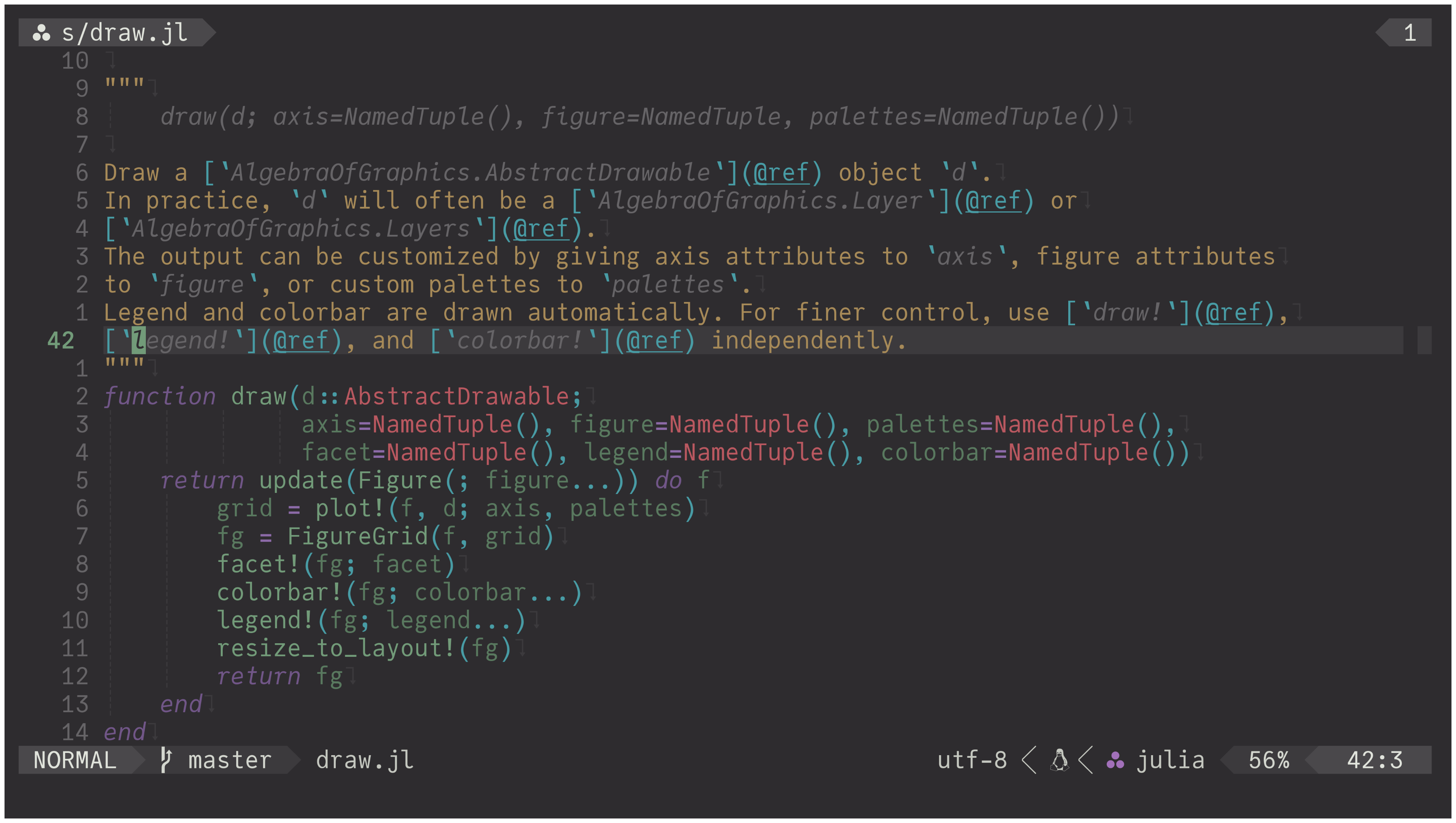 GitHub - daschw/leaf.nvim: A forest green dark & light colorscheme for ...