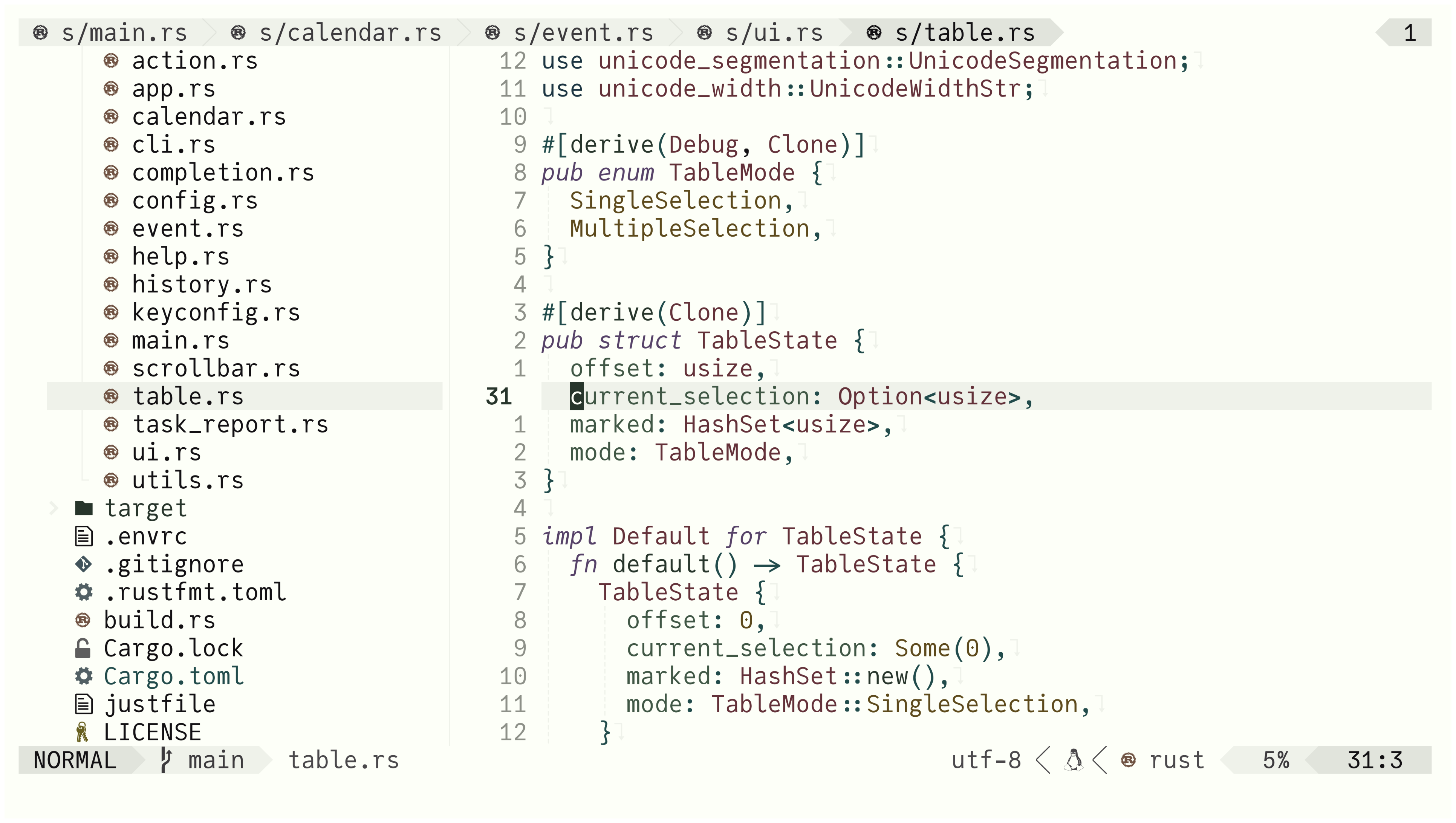 GitHub daschw/leaf.nvim A forest green dark & light colorscheme for