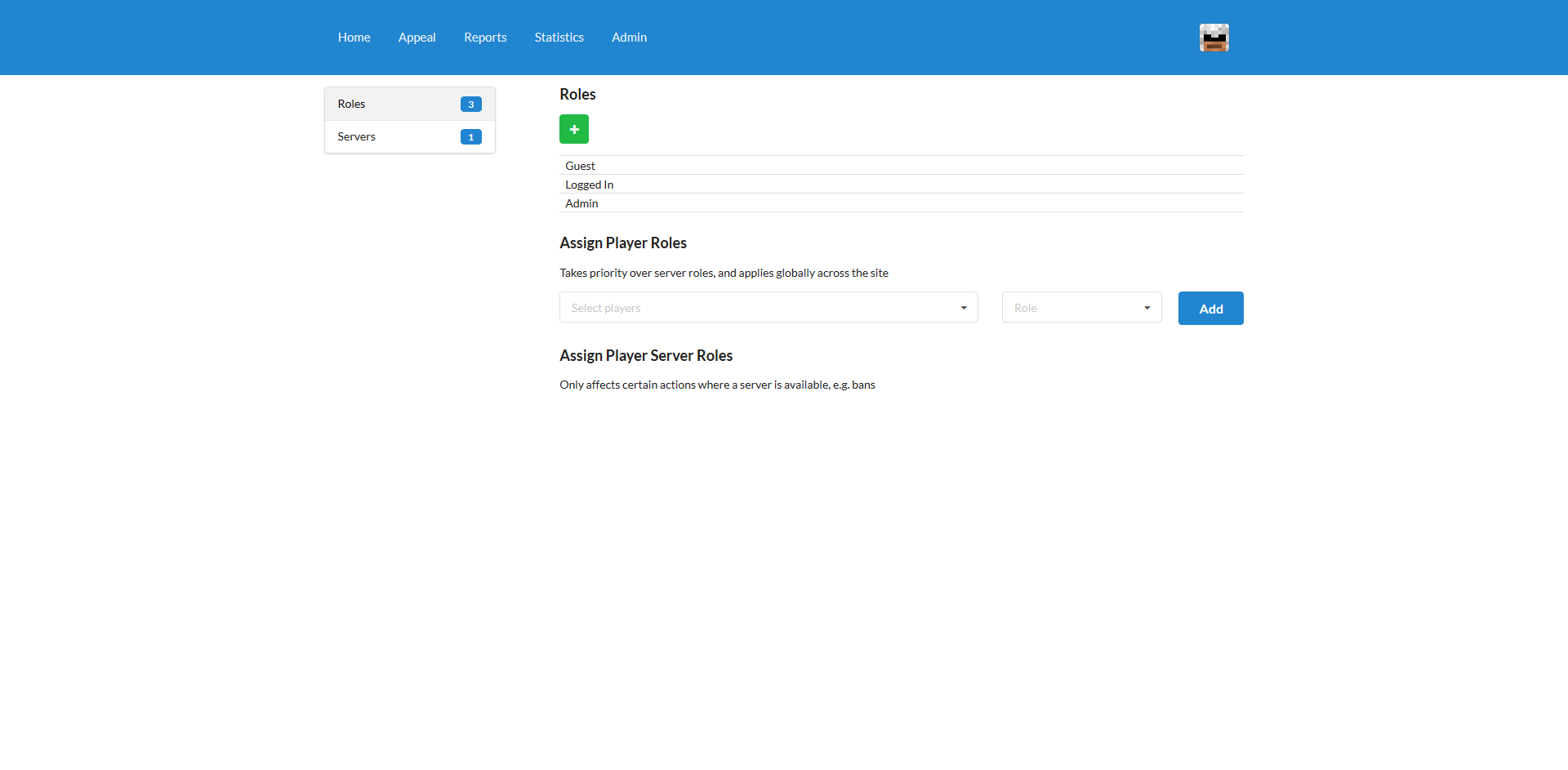 Early Alpha · Issue #215 · BanManagement/BanManager-WebUI · GitHub