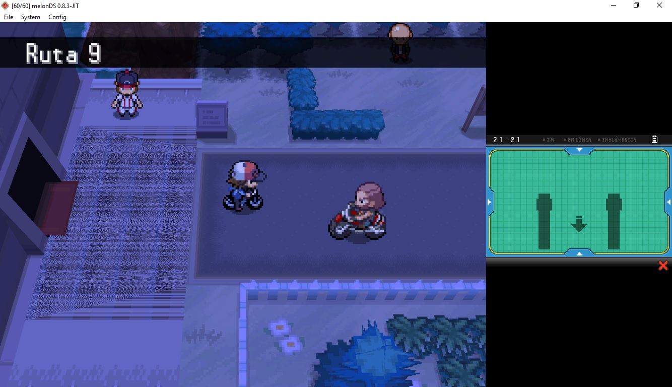 Corrupted texture in Route 8 (Pokemon Black/White) (OpenGL only