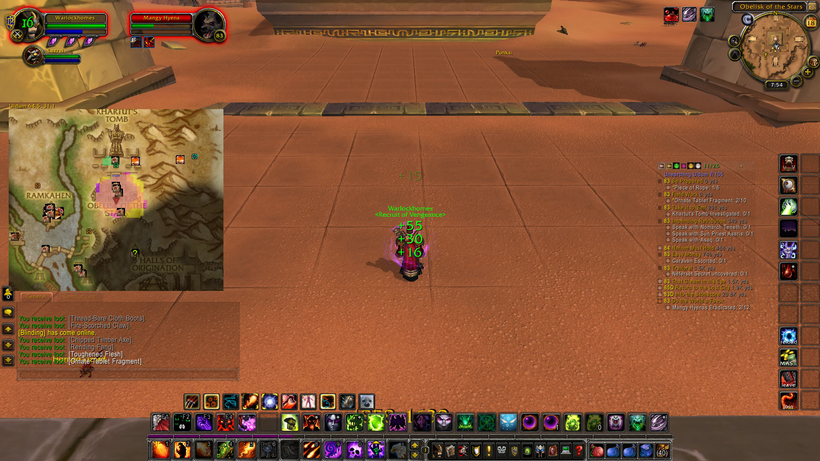 [Quest] Uldum quest order and more · Issue 3673 · WoWManiaUK/Blackwing