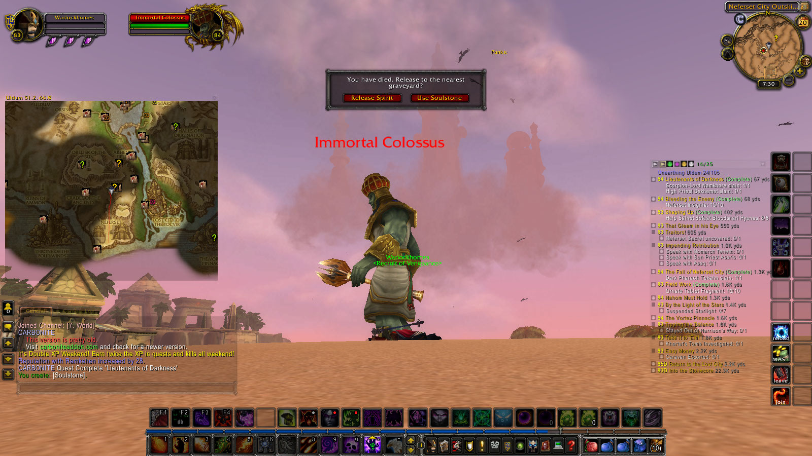 [Quest] Uldum quest order and more · Issue 3673 · WoWManiaUK/Blackwing