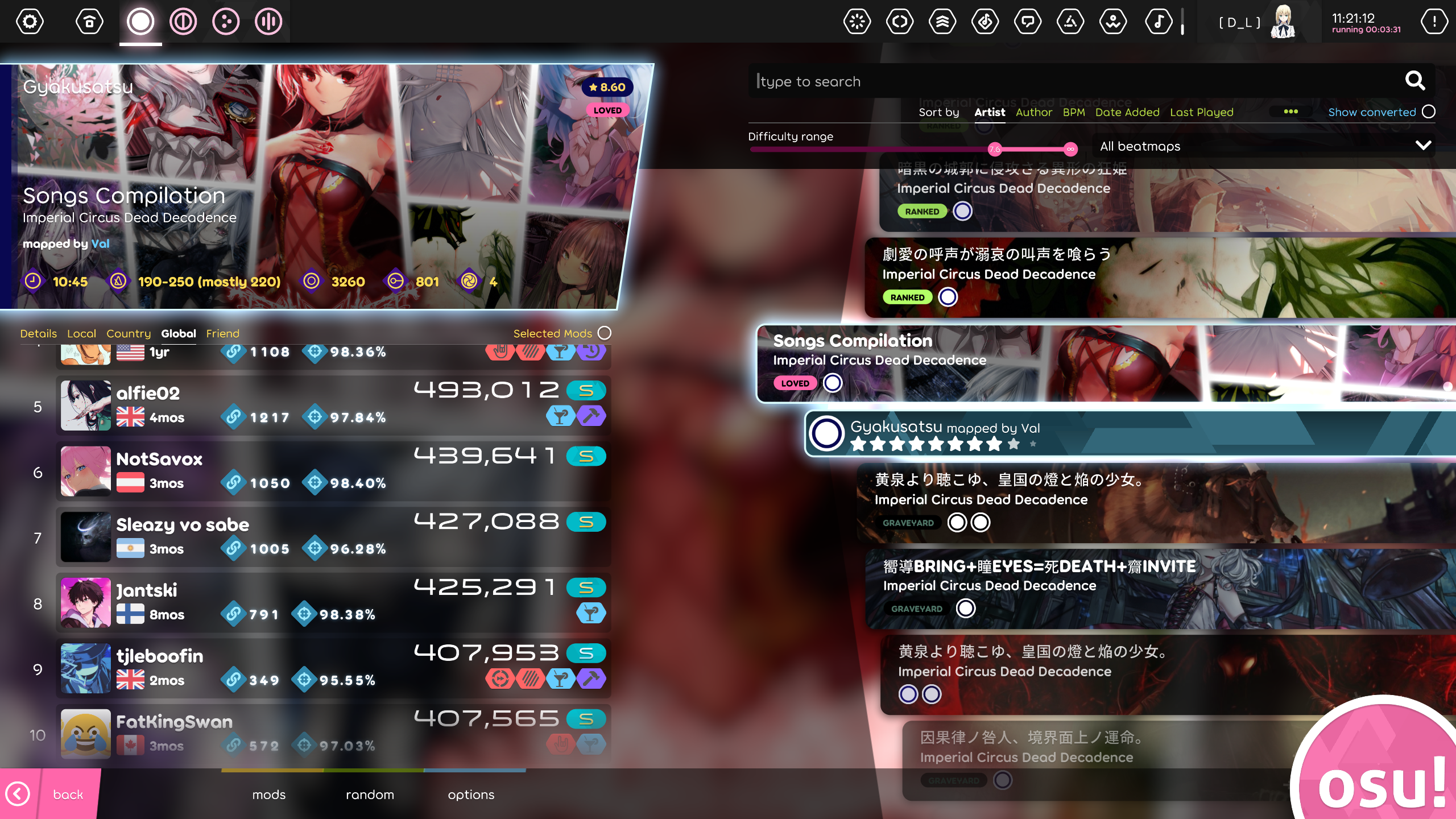 Relax Mod Osu Question on