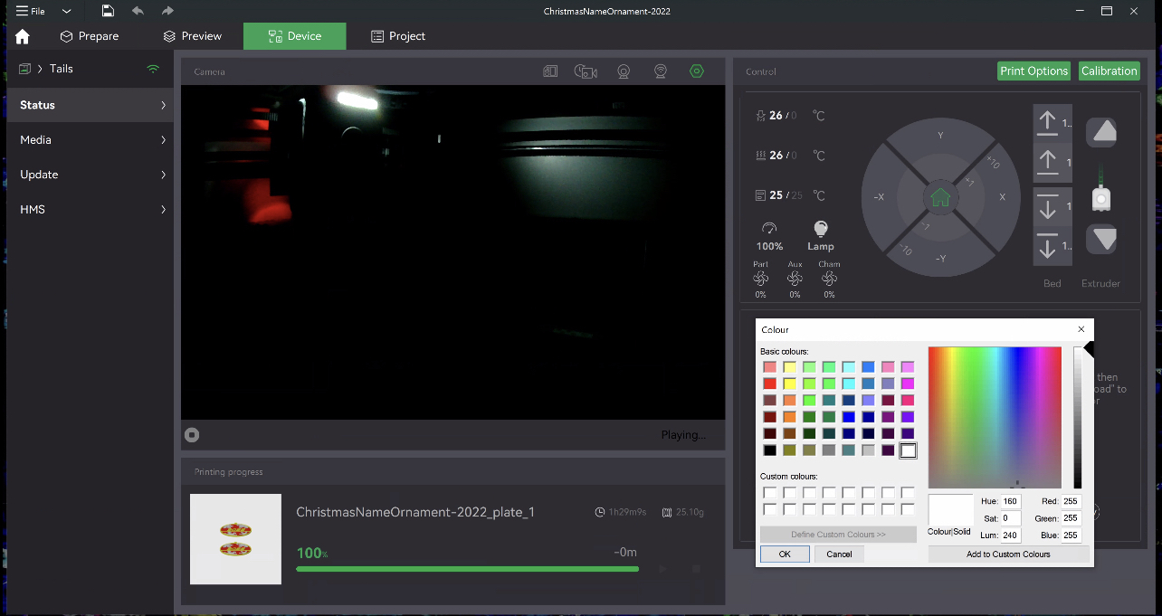 [Issue] Dark Mode Inverts Color of Black and White Filaments Under AMS ...