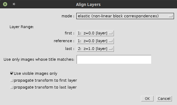 Elastic alignment: found 0 correspondence · Issue #22 · trakem2/TrakEM2 ...
