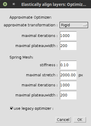 Elastic alignment: found 0 correspondence · Issue #22 · trakem2/TrakEM2 ...