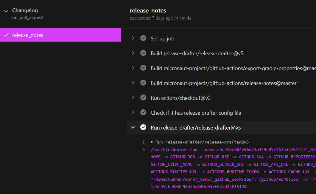 Release drafter doesn't generate anything · Issue #671 · release ...