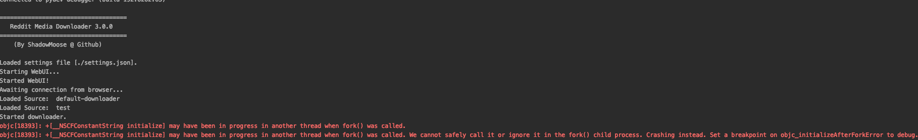 Downloader Hangs up · Issue #65 · shadowmoose/RedditDownloader · GitHub