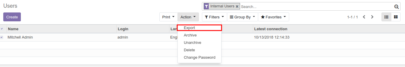 [11/12] Wishlist: Ability to Disable Export records for User · Issue ...