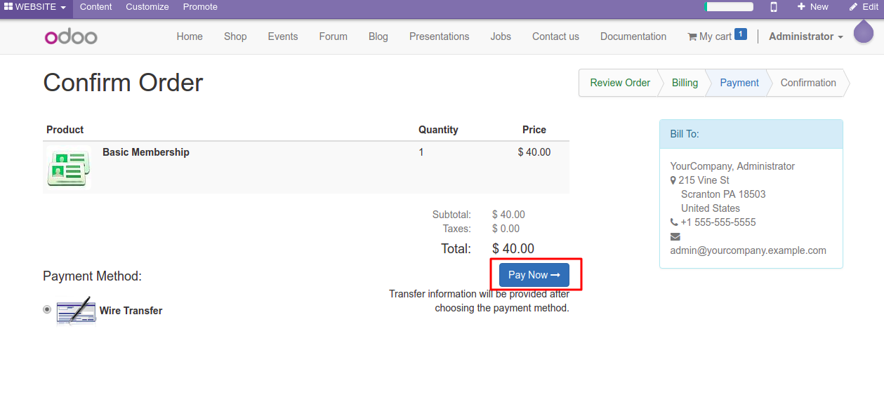 [FIX] Payment Integration error. · Issue #26586 · odoo/odoo · GitHub