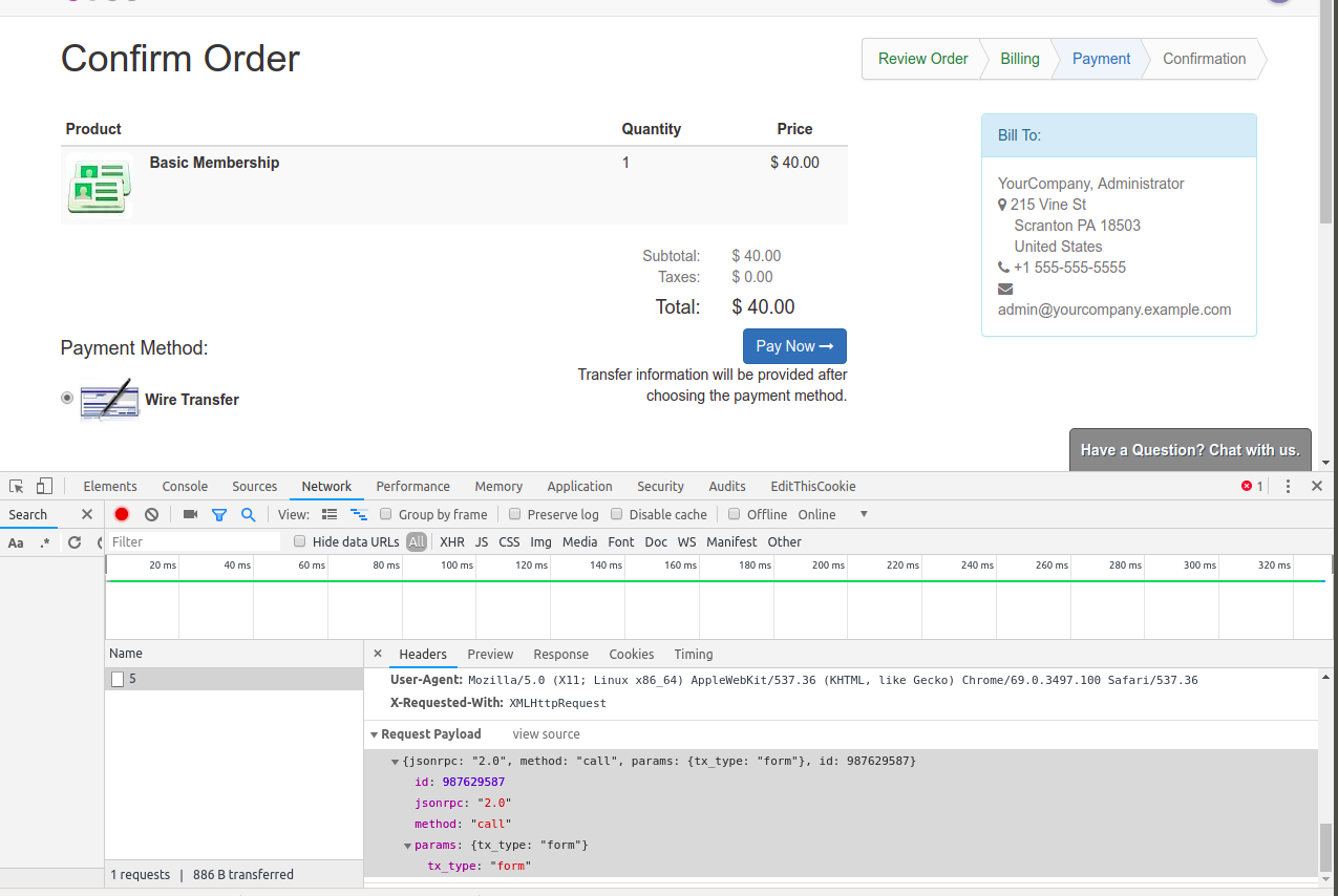 [FIX] Payment Integration error. · Issue #26586 · odoo/odoo · GitHub