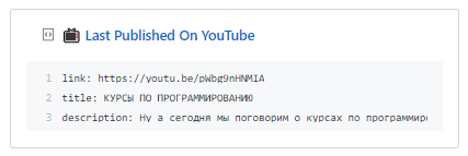 GitHub - extremecodetv/youtube-box: Get last video from youtube in a ...