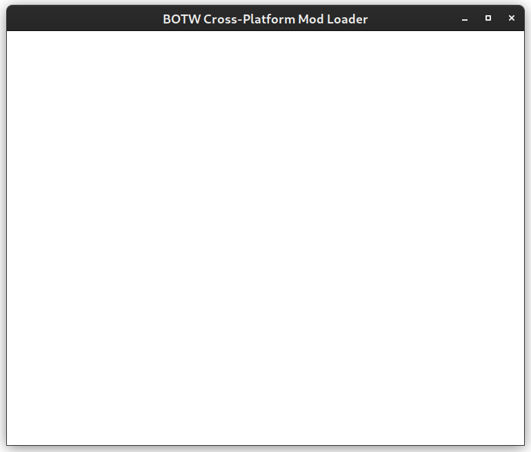White screen on Manjaro 21.2.5 · Issue #299 · NiceneNerd/BCML · GitHub