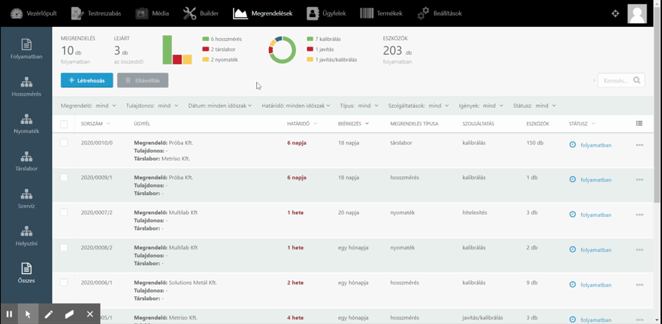 Megrendelések _ Bright CRM-simple-scrollbar