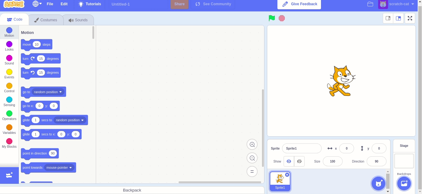 Page taller than screen · Issue #3074 · scratchfoundation/scratch-gui ...
