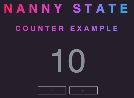 Counter Example screenshot